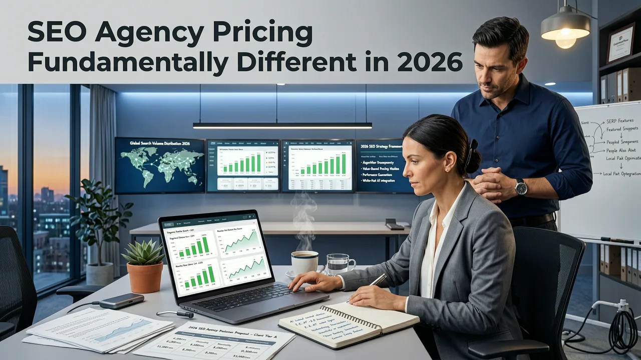 Why SEO Agency Pricing in 2026 Is Fundamentally Different - seo agency pricing guide