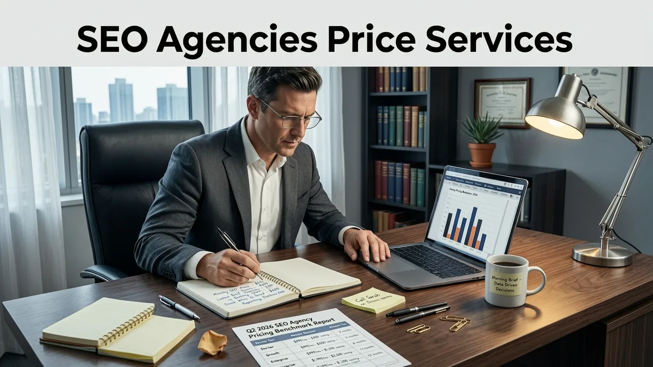 How SEO Agencies Price Services in 2026 - seo agency pricing guide