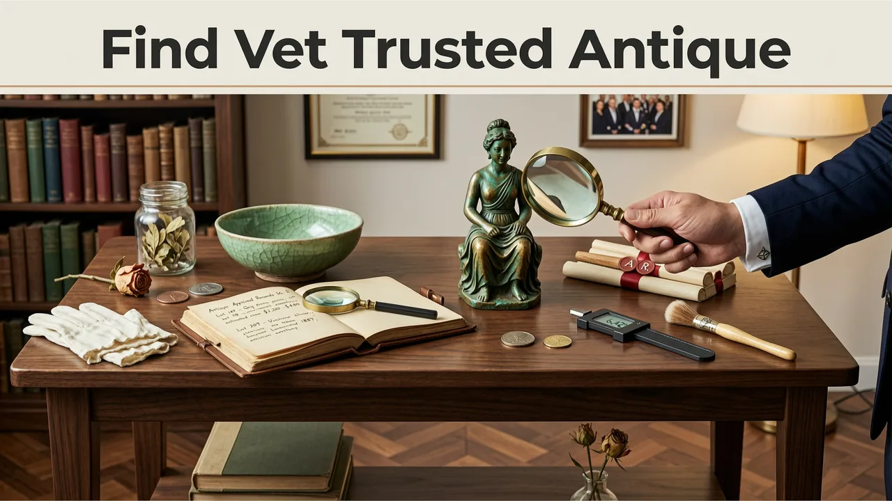 How to Find and Vet a Trusted Antique Appraiser Near You (2026 Edition) - antique appraisal near me