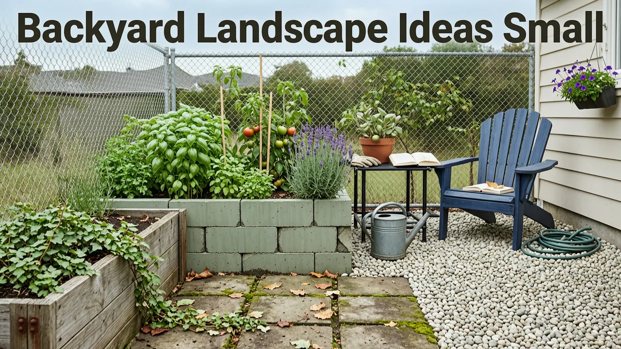 4 Backyard Landscape Ideas for Small Spaces That Scale With Reality (Not Hope) - backyard landscape ideas for small spaces