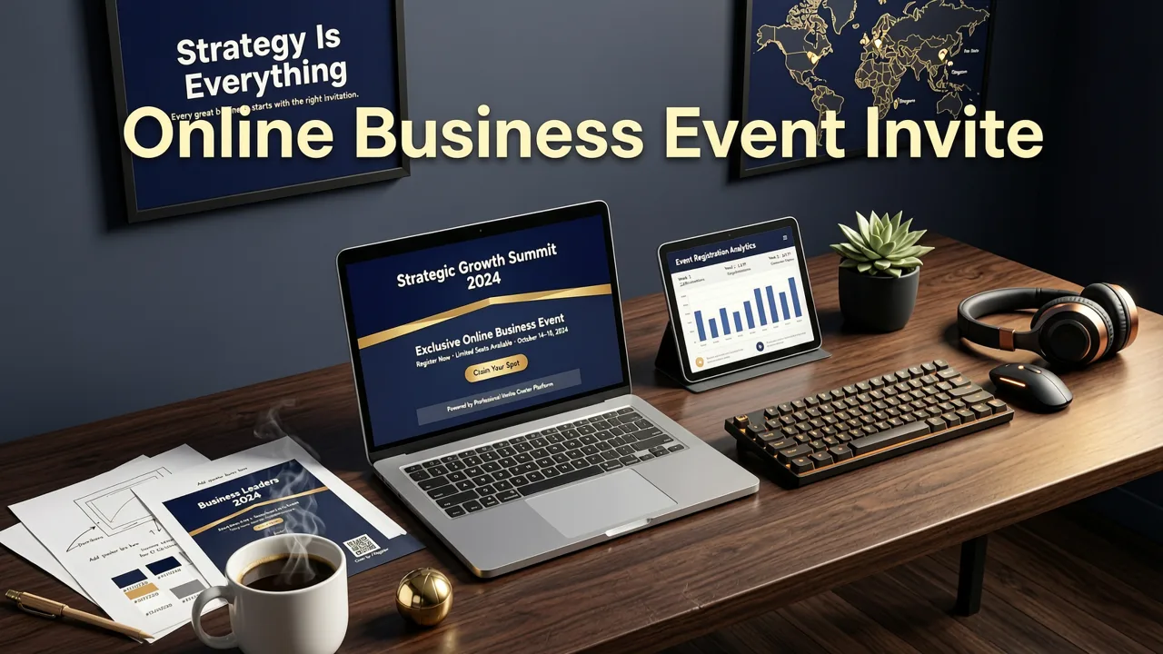 Why the Best Online Business Event Invite Creator Is Now a Strategic Asset - online business event invite creator
