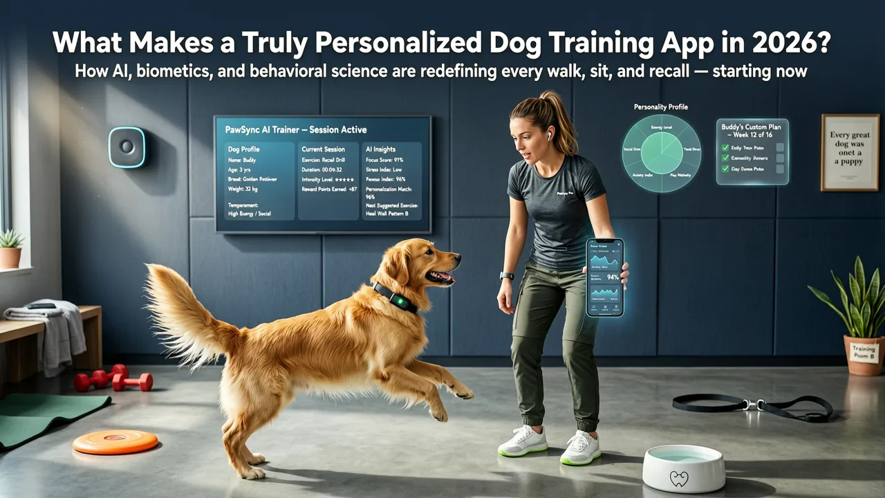 What Makes a Truly Personalized Dog Training App in 2026? - personalized dog training app