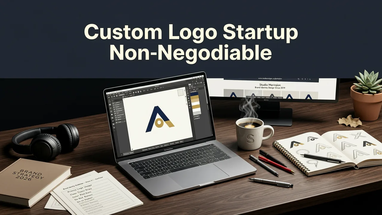 Why a Custom Logo for Startup Is Non-Negotiable in 2026 - custom logo for startup