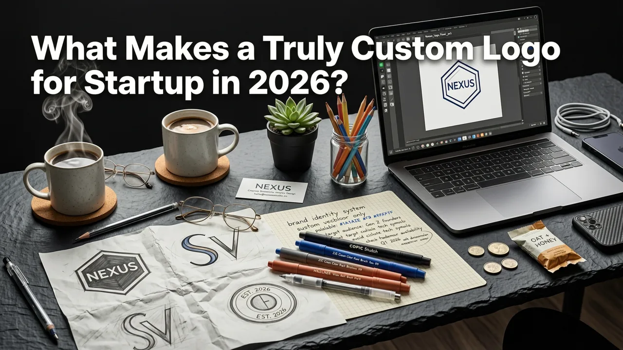 What Makes a Truly Custom Logo for Startup in 2026? - custom logo for startup