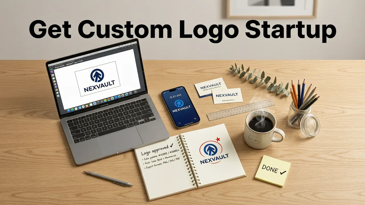 How to Get a Custom Logo for Startup in Under 5 Minutes (2026 Workflow) - custom logo for startup