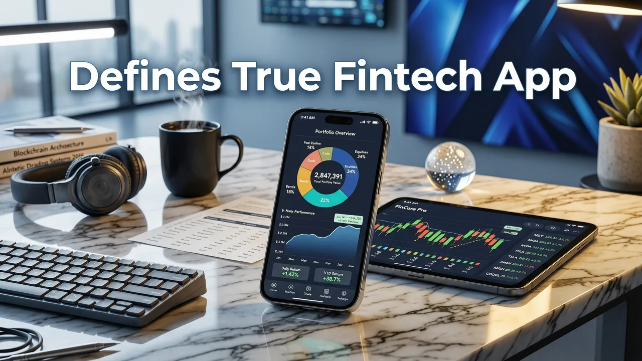 What Defines a True Fintech App Development Company in 2026? - fintech app development company