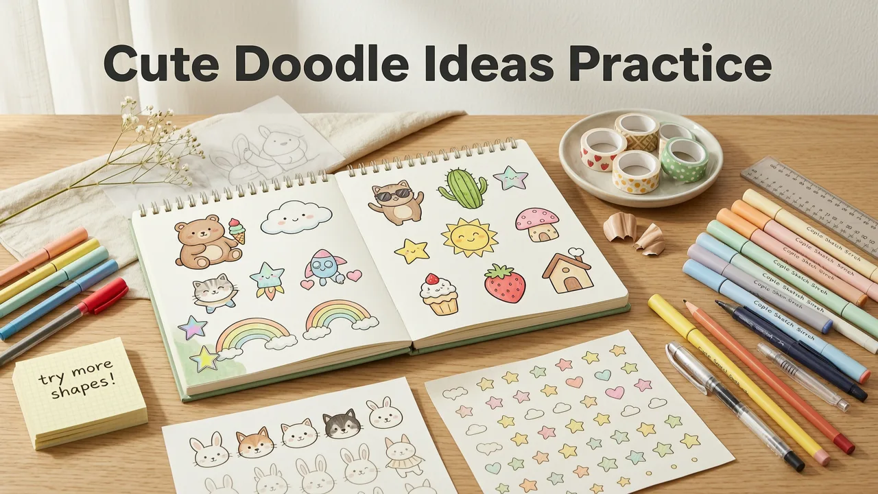 Why Cute Doodle Ideas for Practice Are the Best Way to Start Drawing in 2026 - cute doodle ideas for practice