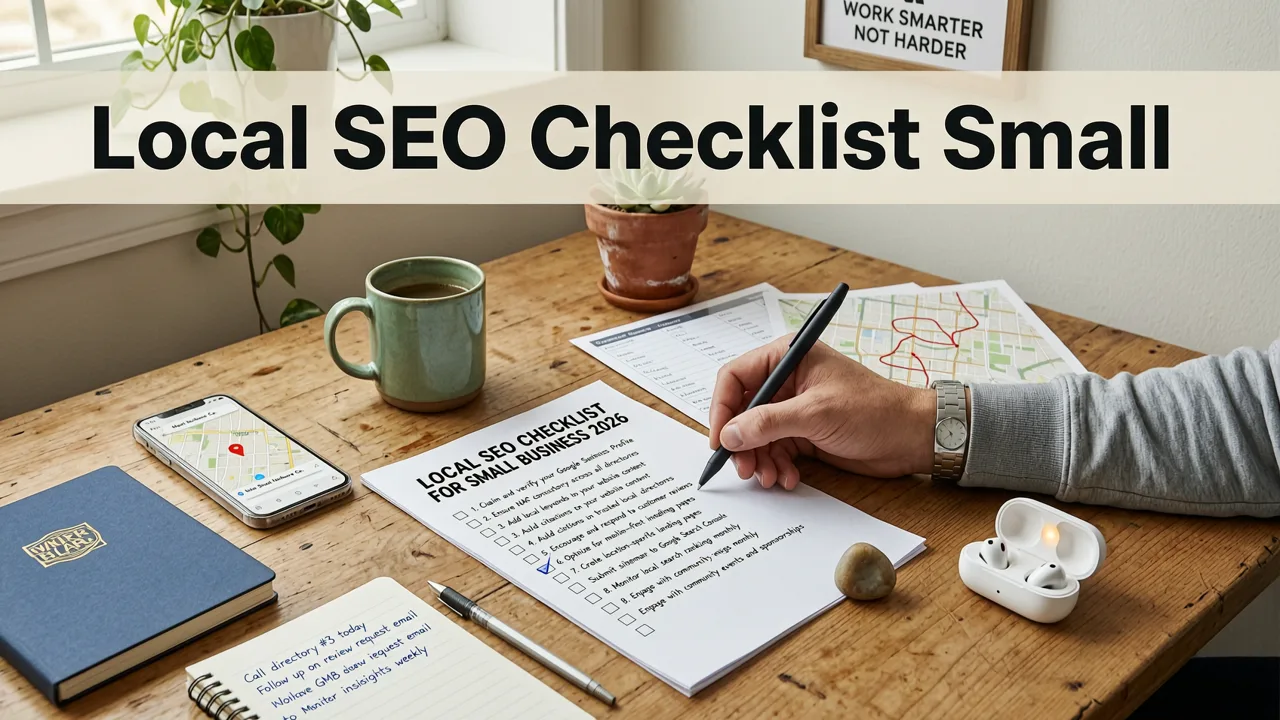 Why the Local SEO Checklist for Small Business Matters More Than Ever in 2026 - local seo checklist for small business