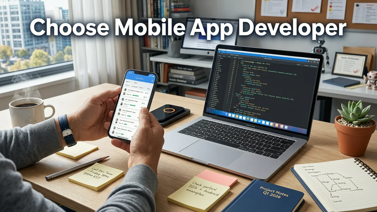 How to Choose a Mobile App Developer in 2026 - how to choose mobile app developer
