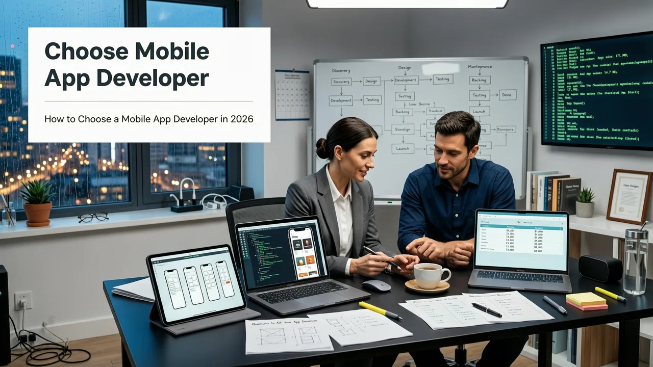 How to Choose a Mobile App Developer in 2026: A Practical Guide
