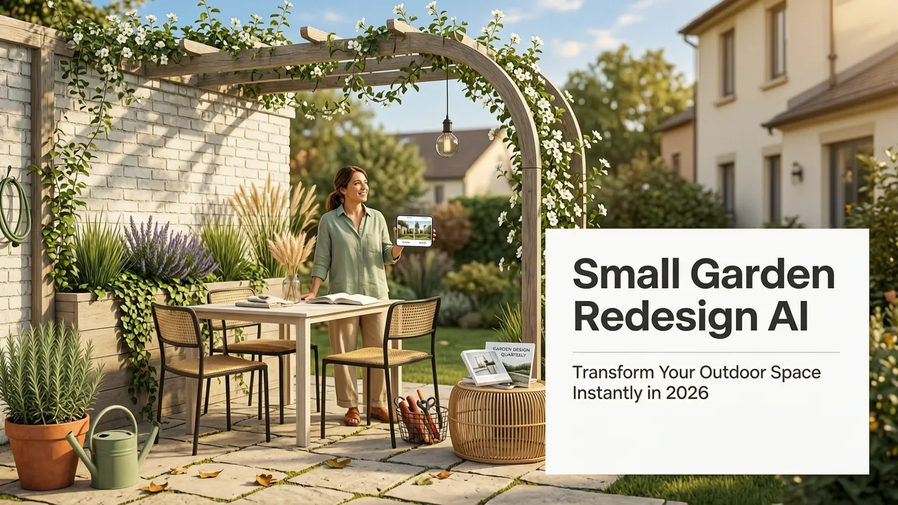 Small Garden Redesign AI: Transform Your Outdoor Space Instantly in