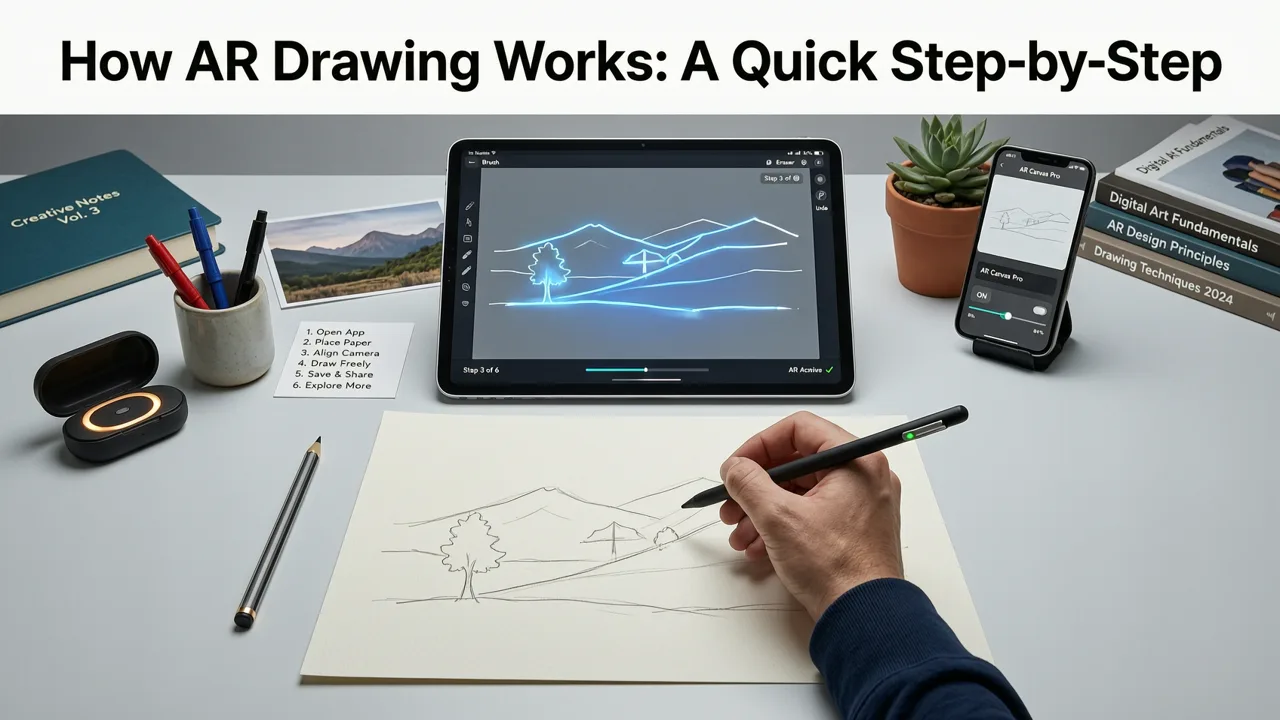How AR Drawing Works: A Quick Step-by-Step - best app to trace drawings on phone