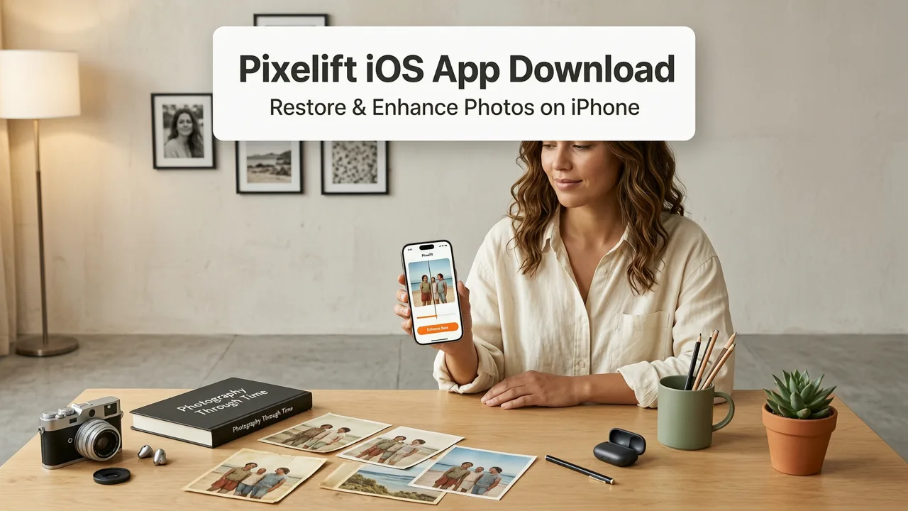 Pixelift iOS App Download – Restore & Enhance Photos on iPhone