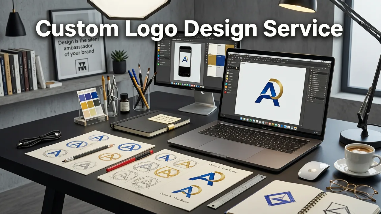 What a Custom Logo Design Service Looks Like in 2026 - custom logo design service