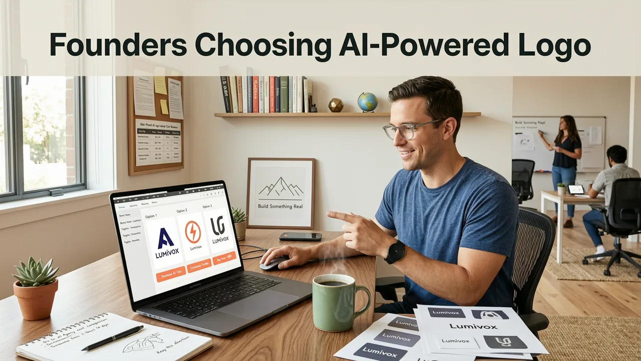 Why Founders Are Choosing AI-Powered Logo Services Over Agencies - custom logo design service