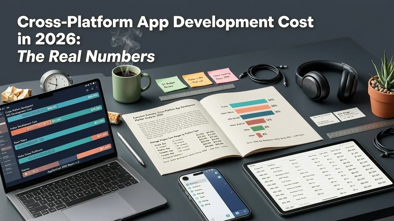 Cross-Platform App Development Cost in 2026: The Real Numbers - cross-platform app development cost