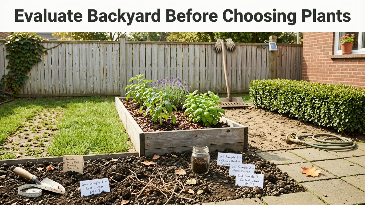 How to Evaluate Your Backyard Before Choosing Plants - best plants for backyard landscape