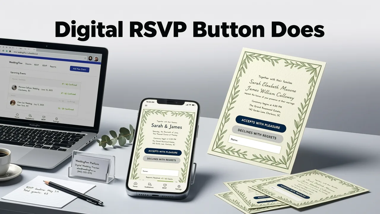 What Is a Digital RSVP Button and Why Does It Matter? - digital rsvp button for online invitation