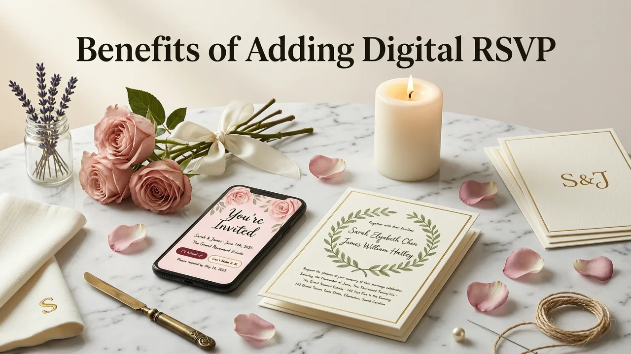 Benefits of Adding a Digital RSVP Button to Your Online Invitation - digital rsvp button for online invitation