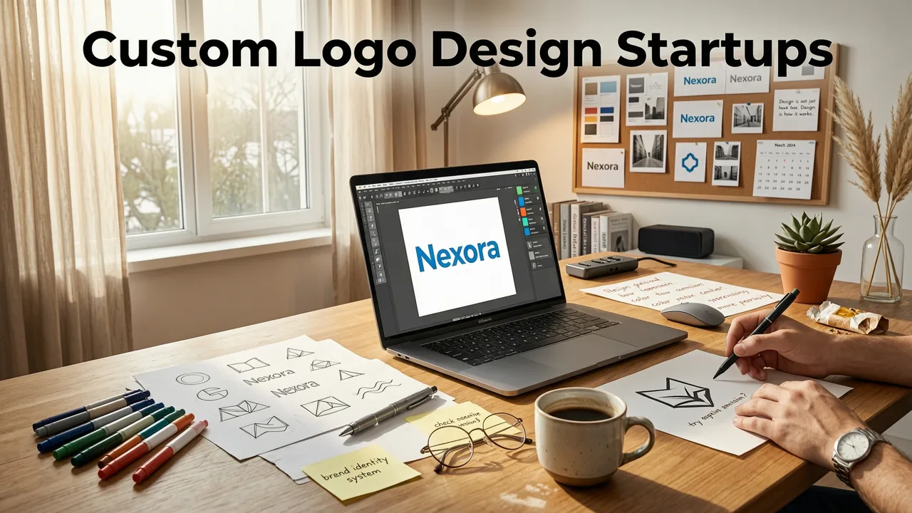 How Custom Logo Design for Startups Works Today - custom logo design for startups