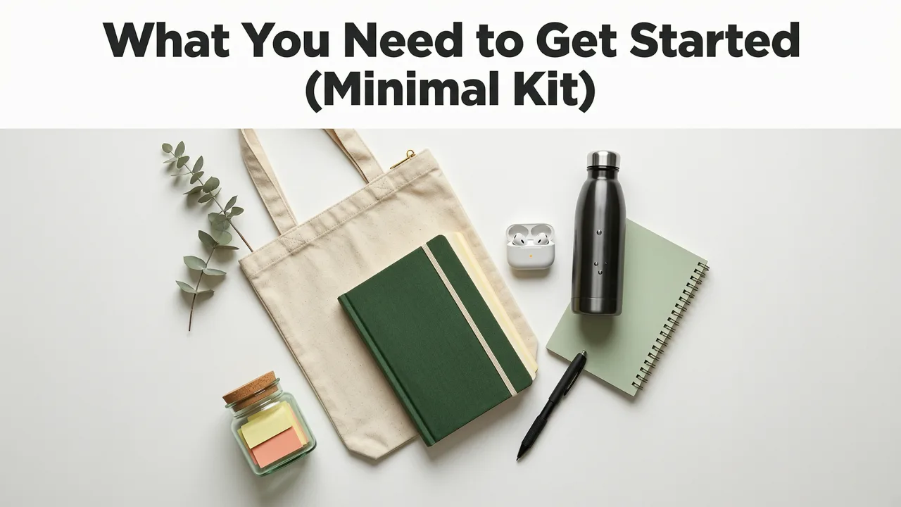 What You Need to Get Started (Minimal Kit) - how to draw cute things step by step