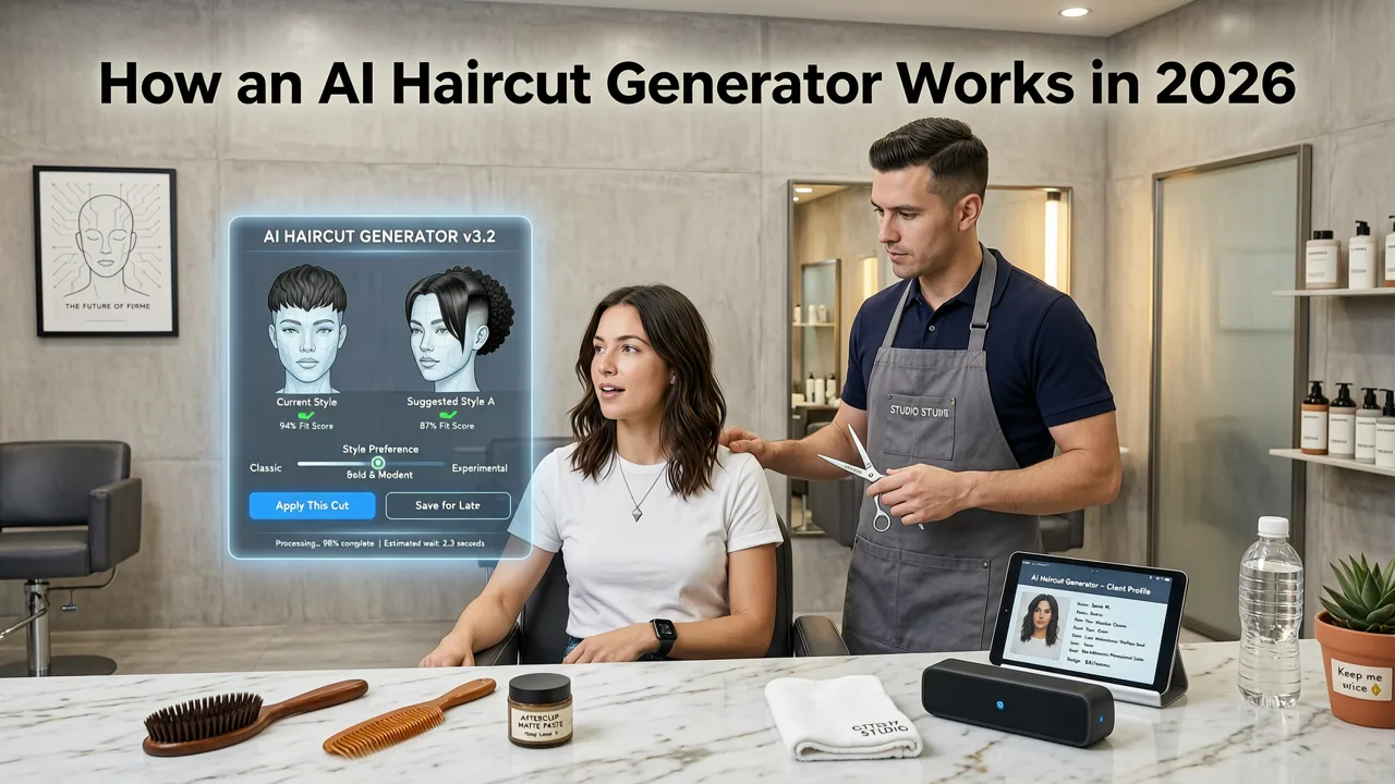 How an AI Haircut Generator Works in 2026 - ai haircut generator