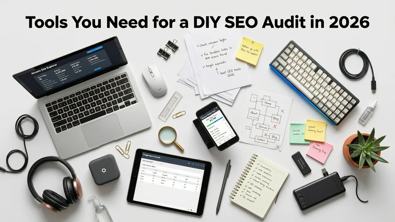 Tools You Need for a DIY SEO Audit in 2026 - how to do seo audit yourself