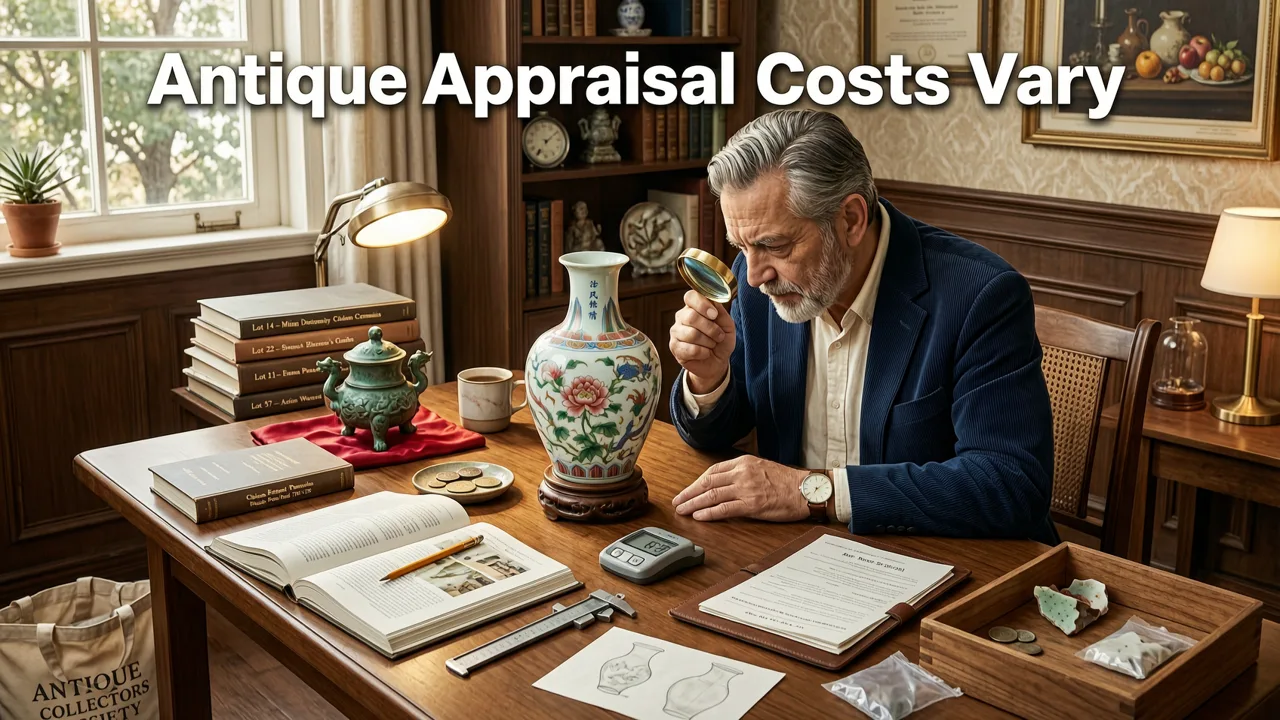 Why Antique Appraisal Costs Vary So Much - antique appraisal cost guide