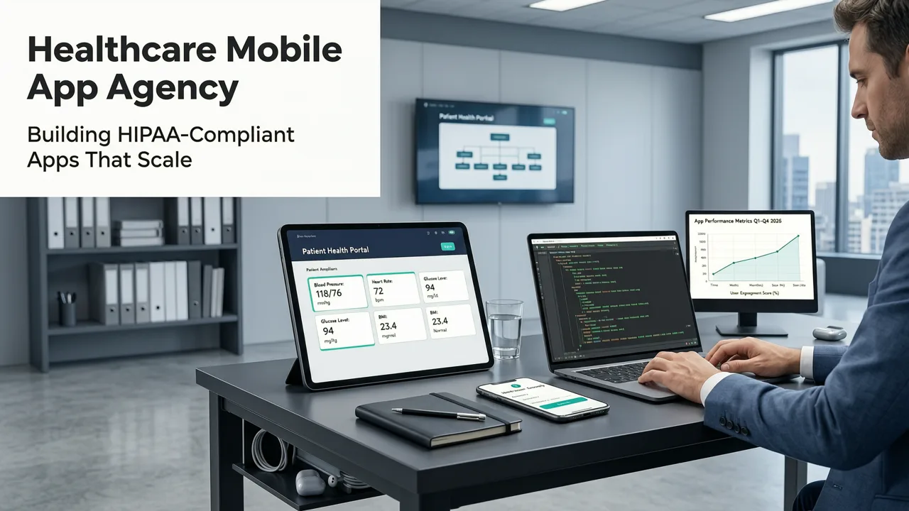 Healthcare Mobile App Agency | HIPAA-Compliant Development in 2026