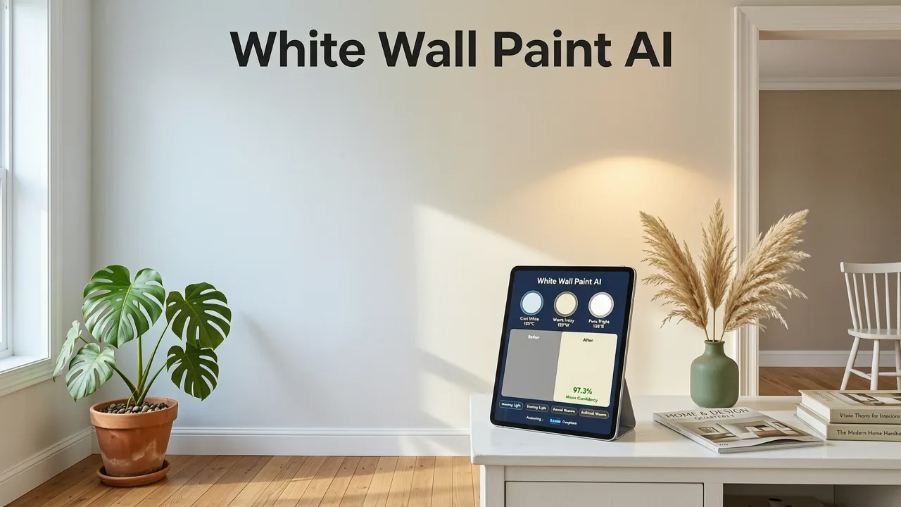 Why White Wall Paint AI Visualization Is the Smartest Way to Choose a Shade in 2026 - white wall paint ai visualization