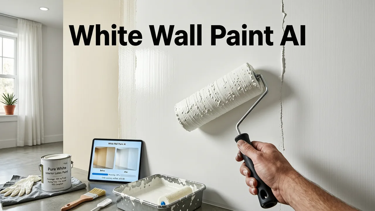 What White Wall Paint AI Visualization Actually Does - white wall paint ai visualization