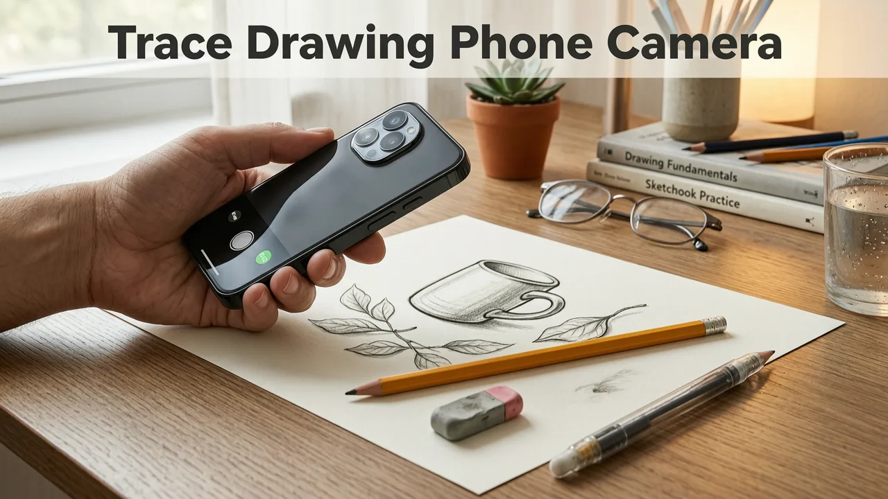 How to Trace a Drawing with Your Phone Camera — The Short Answer - trace drawing with phone camera