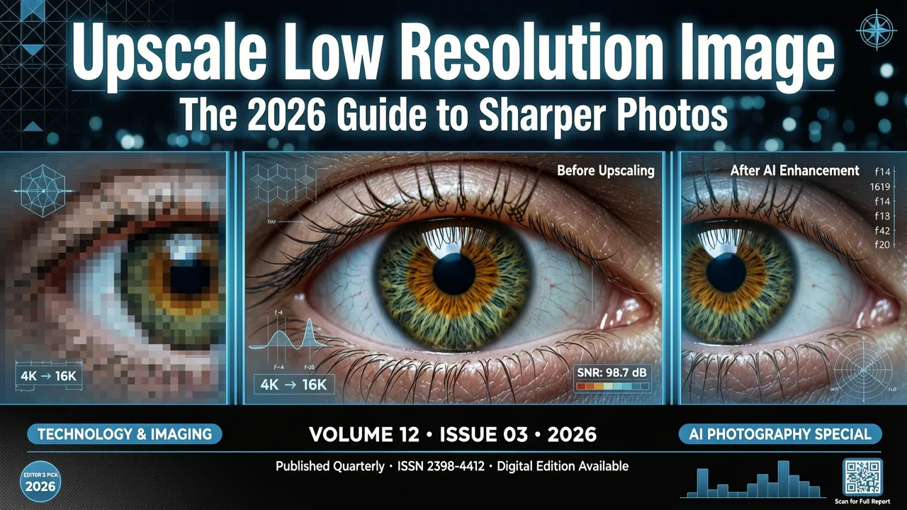 Upscale Low Resolution Image AI: The 2026 Guide to Sharper Photos - upscale low resolution image ai