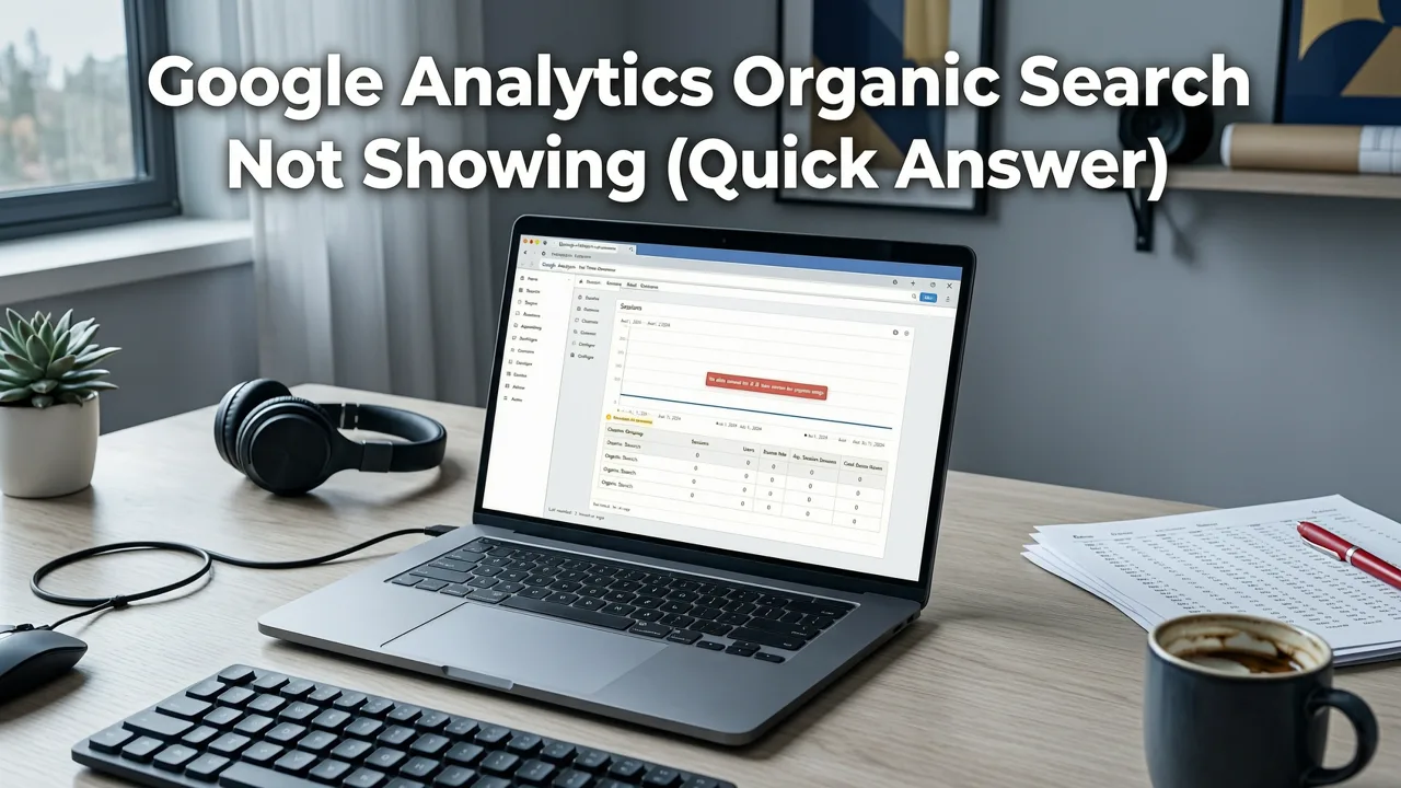 Google Analytics Organic Search Not Showing (Quick Answer) - google analytics organic search not showing