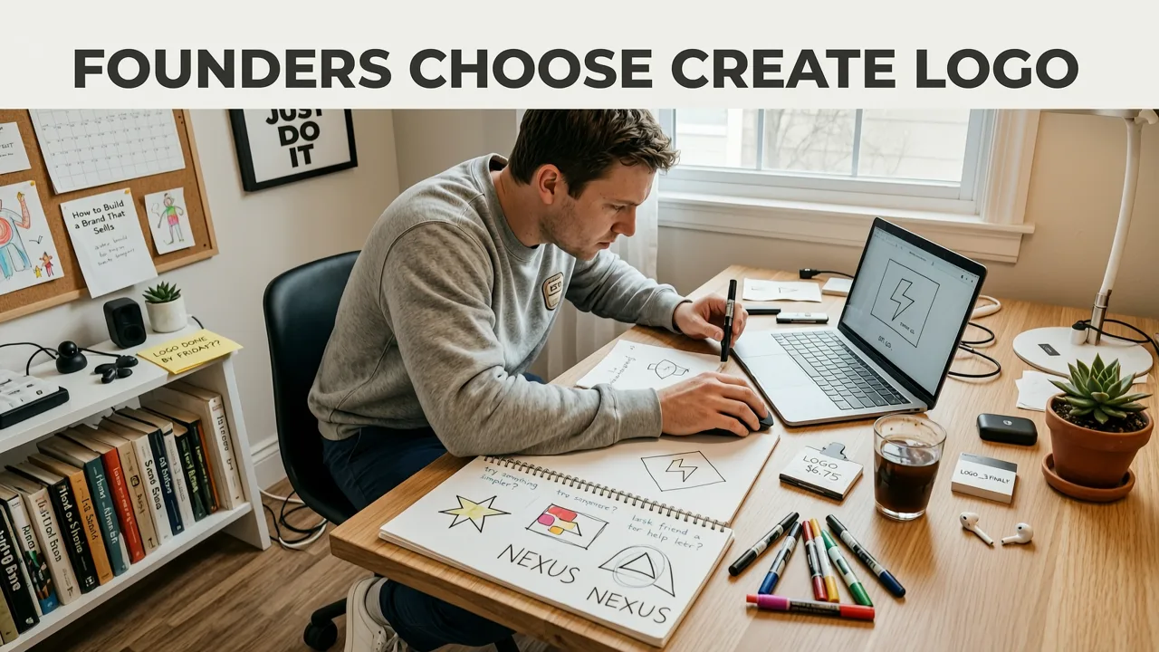 Why Founders Choose to Create a Logo Without a Designer - create logo without designer