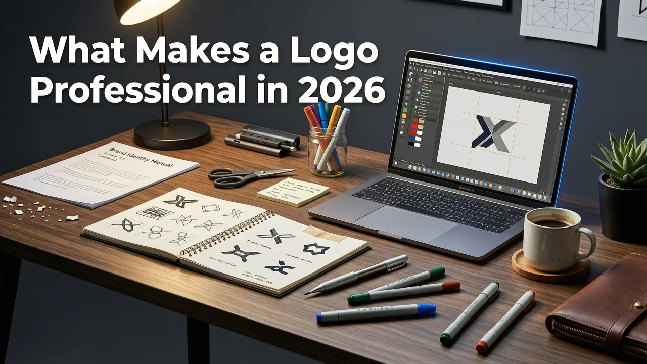What Makes a Logo Professional in 2026 - create logo without designer