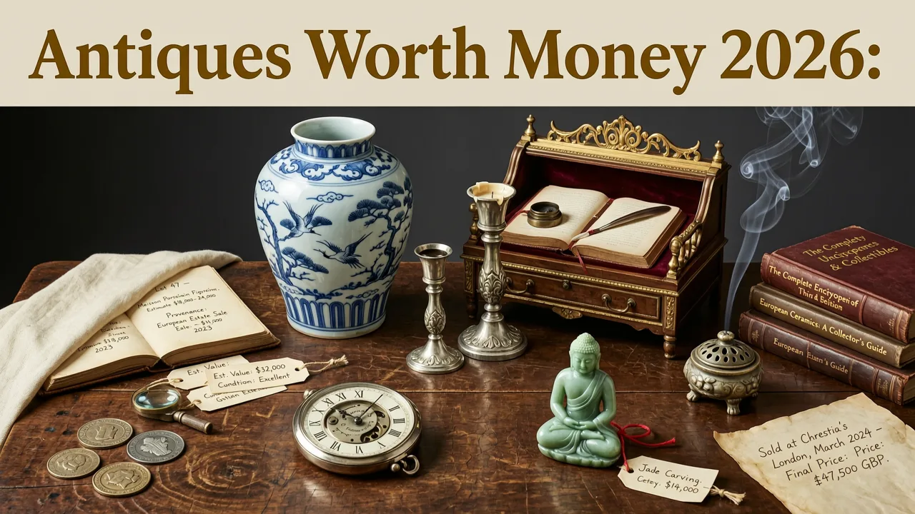 Antiques Worth Money in 2026: What Collectors Are Actually Paying - antiques worth money 2026