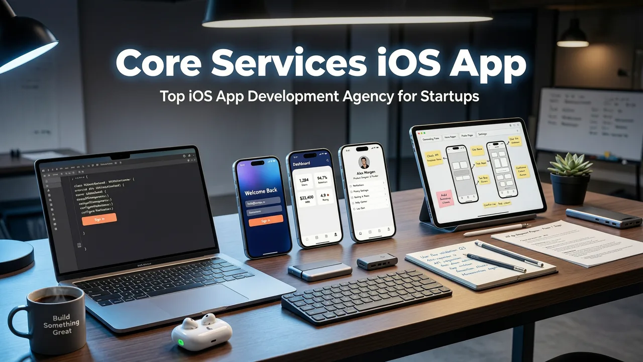Core Services a Top iOS App Development Agency for Startups Should Provide - ios app development agency for startups