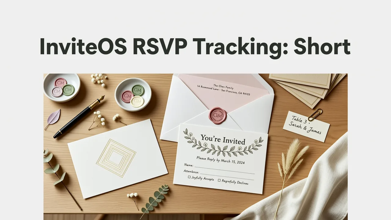 InviteOS RSVP Tracking: The Short Answer - inviteos rsvp tracking