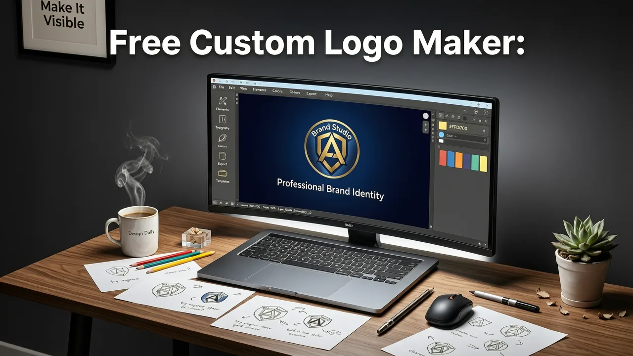 Free Custom Logo Maker: Professional Branding in Minutes - custom logo maker free