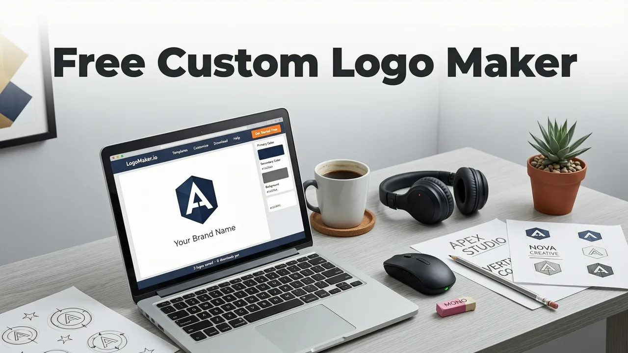 How a Free Custom Logo Maker Works - custom logo maker free