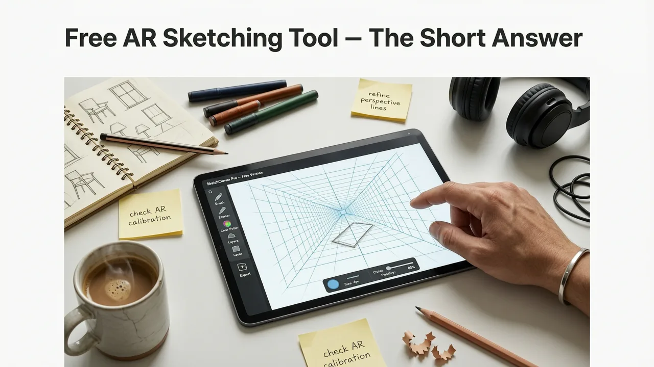 Free AR Sketching Tool — The Short Answer - free ar sketching tool