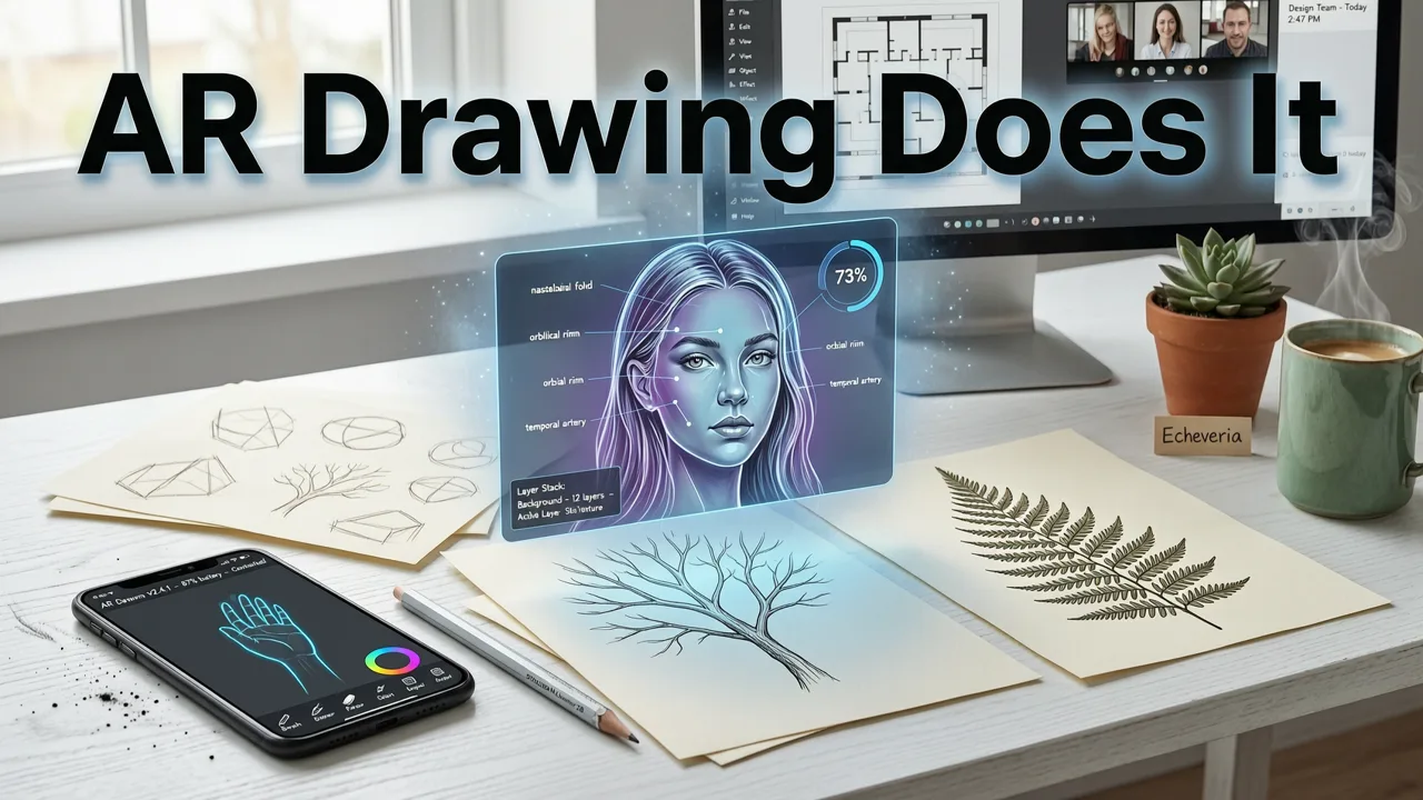 What Is AR Drawing and How Does It Work? - free ar sketching tool