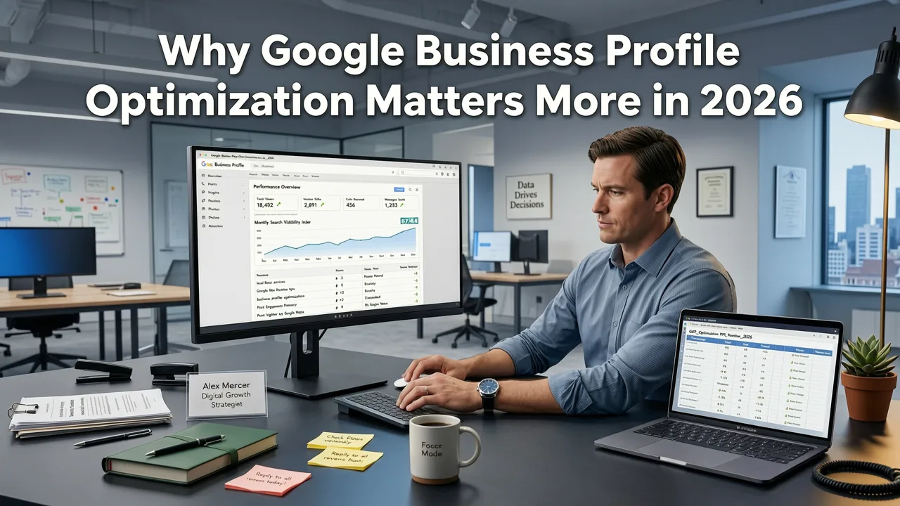 Why Google Business Profile Optimization Matters More in 2026 - google business profile optimization services