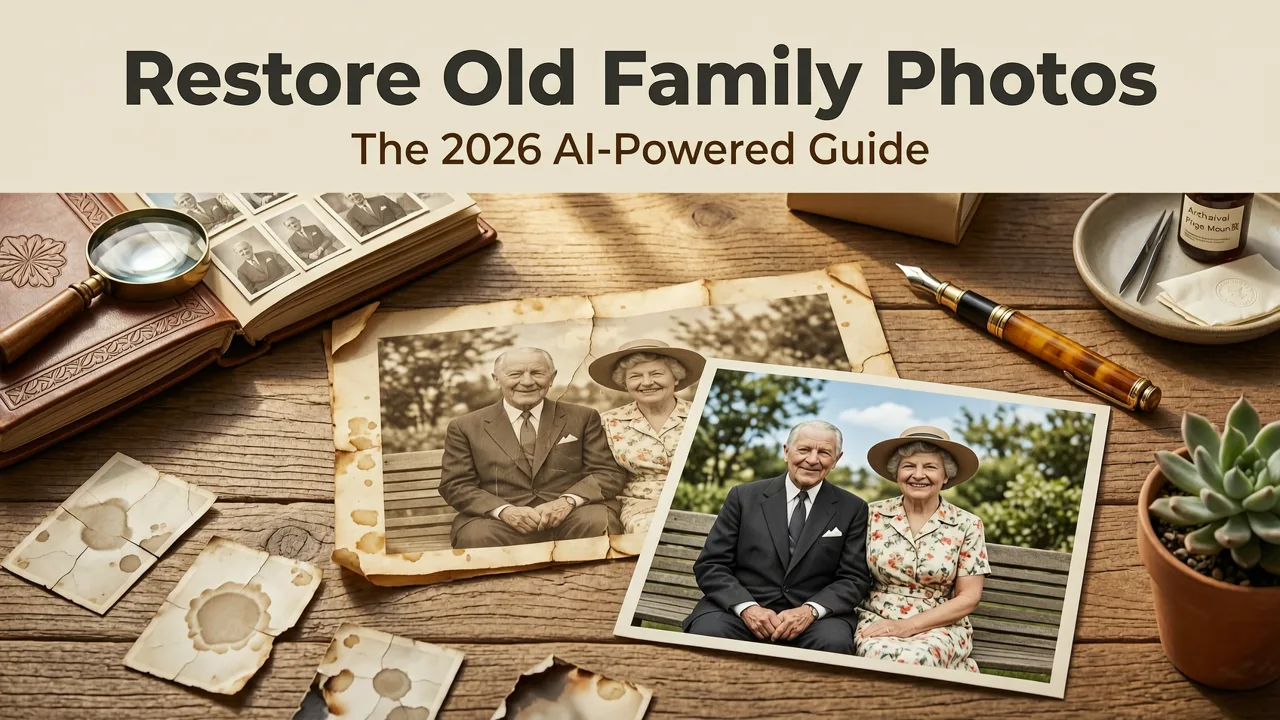Restore Old Family Photos Online: The 2026 AI-Powered Guide - restore old family photos online