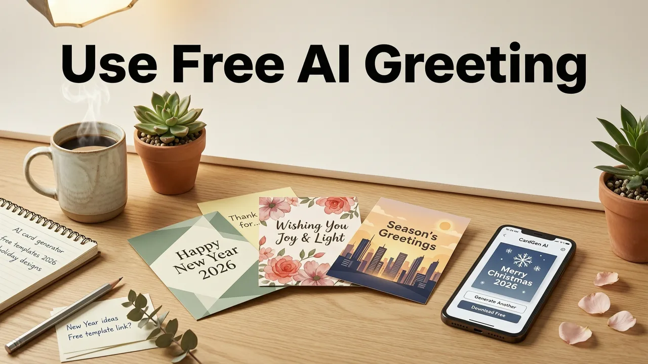 Why Use a Free AI Greeting Card Template in 2026? - free ai greeting card template