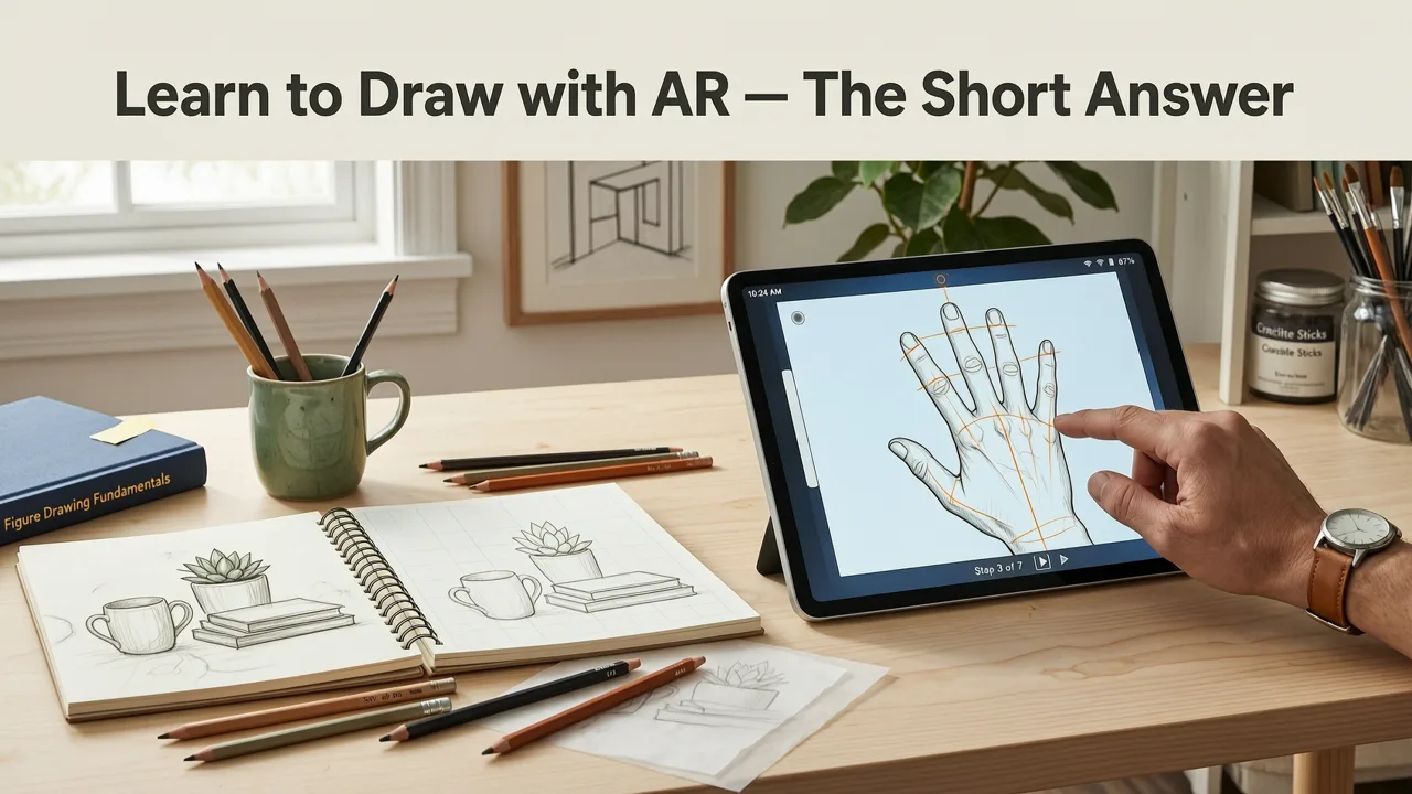 Learn to Draw with AR — The Short Answer - learn to draw with ar
