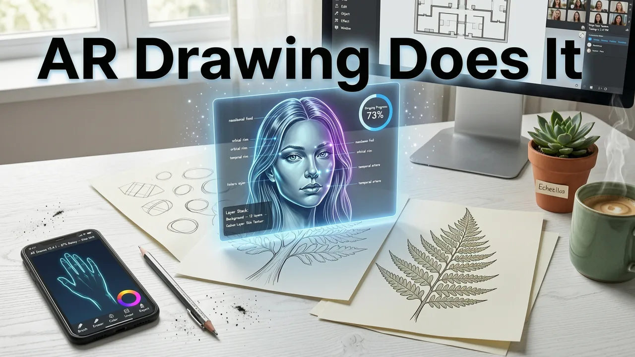 What Is AR Drawing and How Does It Work? - learn to draw with ar