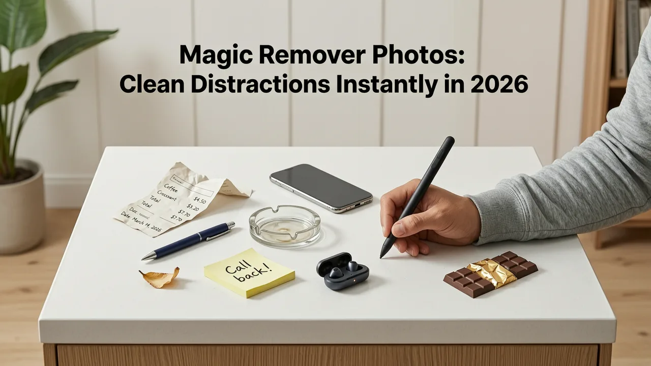 Magic Remover for Photos: Clean Distractions Instantly in 2026 - magic remover for photos