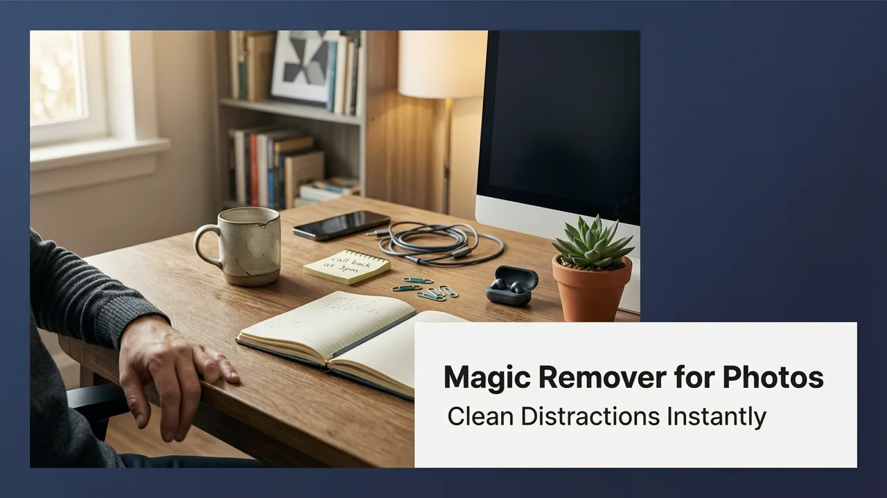 Magic Remover for Photos: Clean Distractions Instantly in 2026